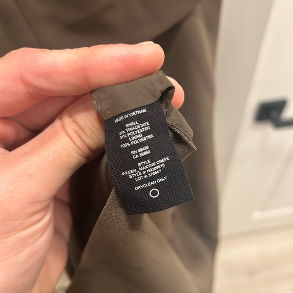 Theory Ayleen Juniper Maxyne Crepe 8 NWT - Picture 7 of 7